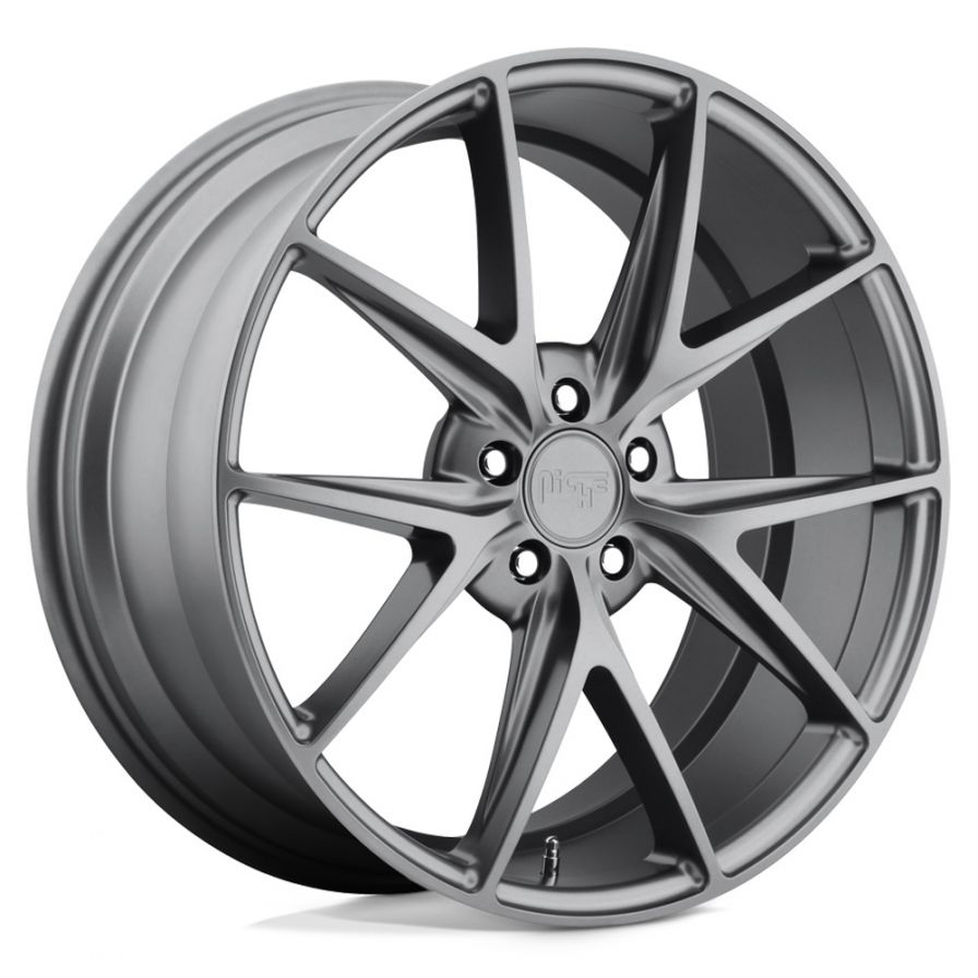 Niche Wheels<br>Misano Matte Gun Metal (18x8)